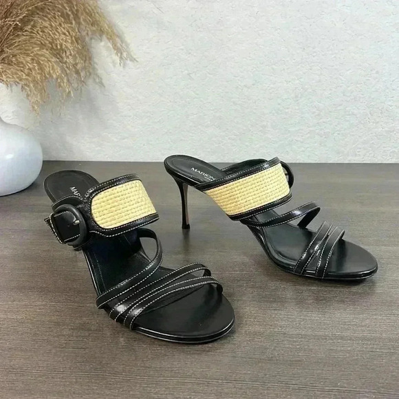 MARION PARKE  Minneapolis Heels Sandals Size 10 - Picture 2 of 13